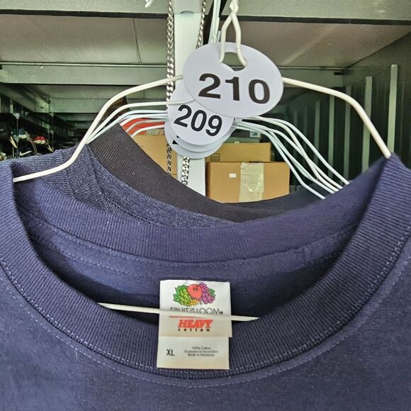 FDNY Fruit of the Loom Blue Short Sleeve Tee. 210 - Picture 3 of 4